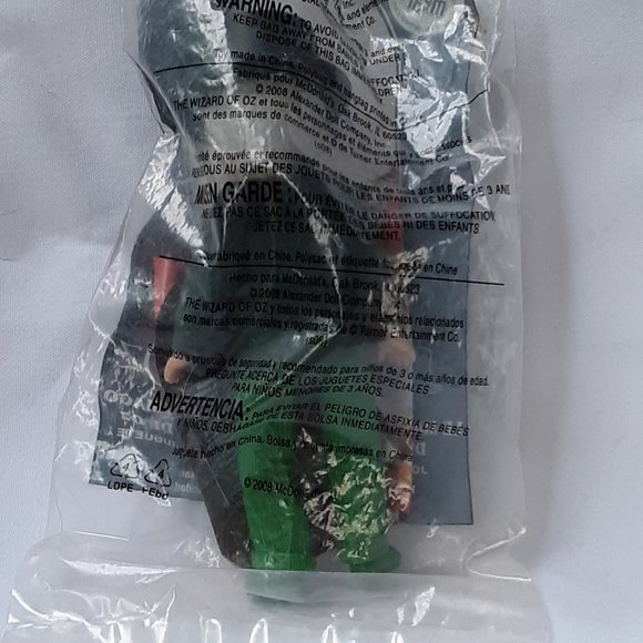 The Wizard of Oz Wizard Madame Alexander McDonald's Happy Meal Toy NWT NIP Kids - Picture 6 of 9